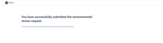 Review submit success