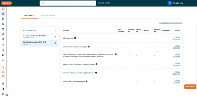 document management center page